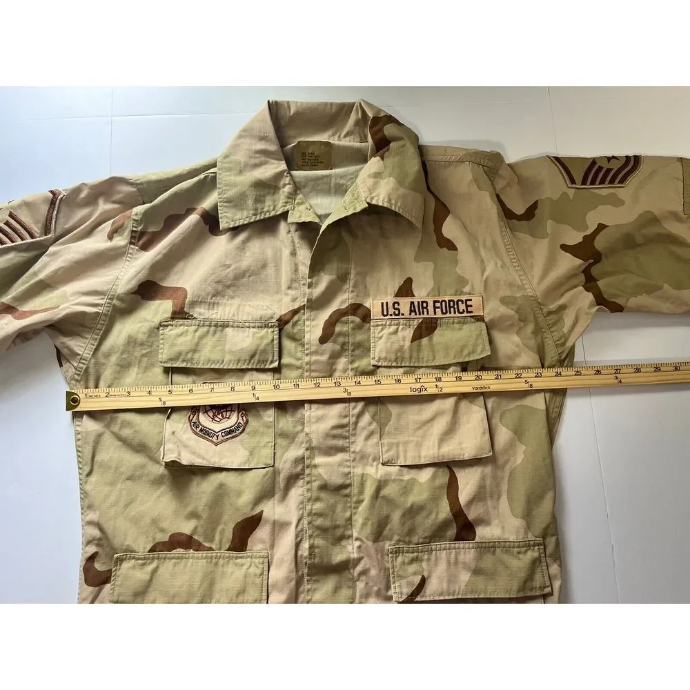 U.S. Air Force‎ 3-Color Desert Camouflage Pattern Combat Coat Size Large